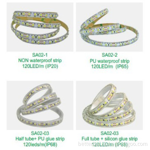 120LED/M 3528 LED strip with IP65